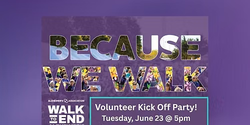 Volunteer Kick Off Party