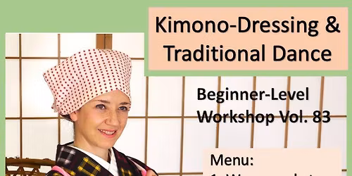 [Beginner] Kimono-Dressing & Traditional Dance Workshop in Tokyo 83