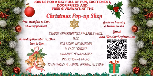 Christmas Pop-up shop