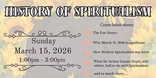 History of Spiritualism