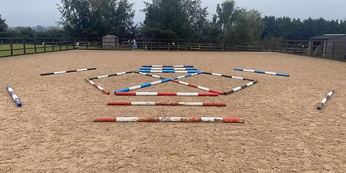 Chipstead RC Pole Work at Diamond Equestrian Centre