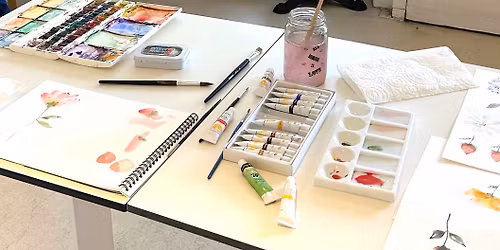 Art Social Session 4 - Floral Watercolour for Gifting (Mother\u2019s Day)