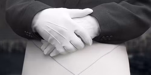 Ceremony of initiation with a new candidate into Freemasonry 