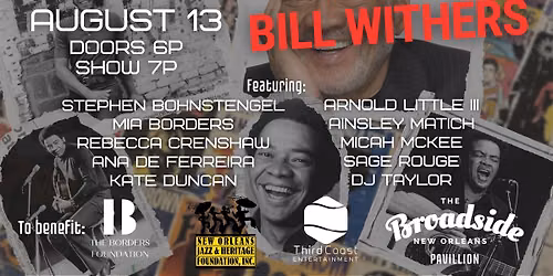 Under the Influence: Bill Withers