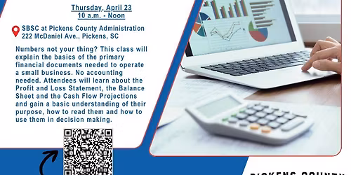 Free Small Business Financials 101 Workshop with U.S. Small Business Administration (SBA)