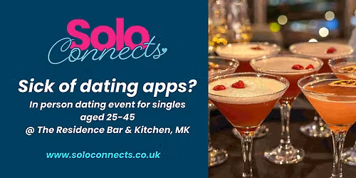Solo Connects - Singles Event for 25-45