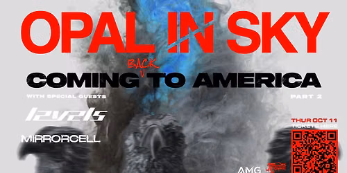 Opal In Sky: Coming Back To America Tour, live in West Chicago IL at The WC Social Club!