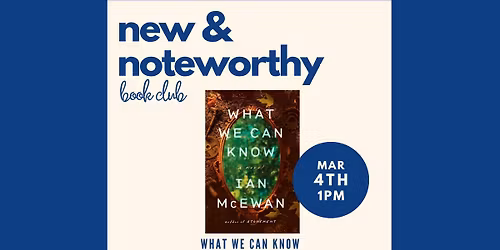 New & Noteworthy Book Club