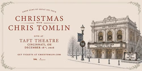 Christmas with Chris Tomlin with special guest Terrian