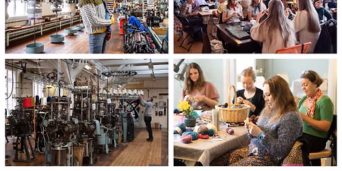 Tur med D\/S Stord til Salhus for \u00e5 oppleve Tekstilindustrimuseet og Salhus Tricotasjefabrik