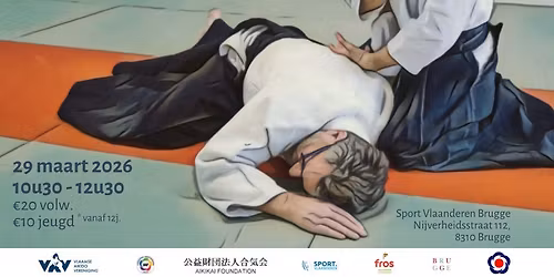 Stage met Peter Van Marcke shihan, 7e dan Aikikai