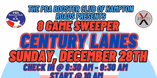 PBA Booster Club 8 Game Sweeper @ Century Lanes (12\/28)