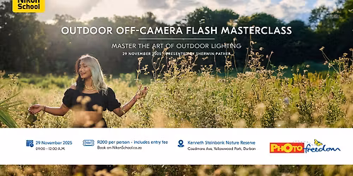 Outdoor Off - Camera Flash Master Class