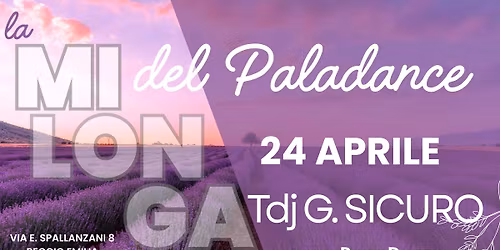 La milonga del Paladance RE!