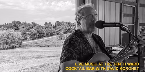 Live Music at the Cocktail Bar with David Koronet