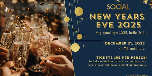 New Years Eve 2025 @ The Social
