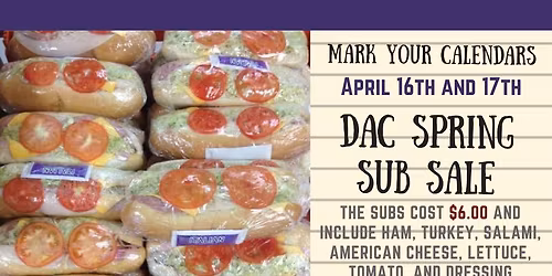 DAC Spring Sub Sale
