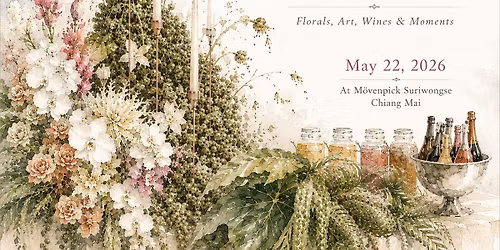 WIS Florist by JIRAT presents An immersive first floral art exhibition