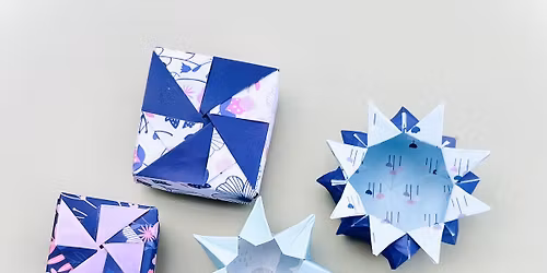 HAKO-workshop f\u00f6r vuxna: Skapa l\u00e5dor med origami!