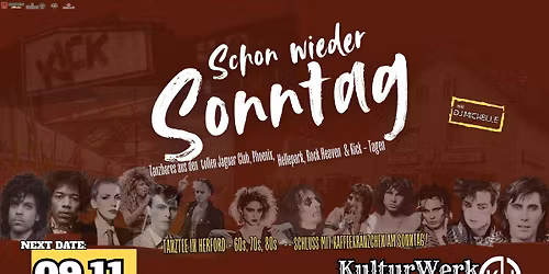 SCHON WIEDER SONNTAG! - Der Tanztee f\u00fcr Herford