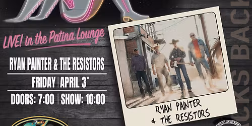 Neon Saddle Fridays featuring Ryan Painter & The Resistors 