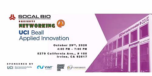 SOCAL BIO Networking Mixer in Orange County