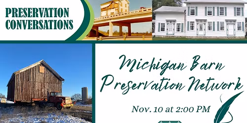 Preservation Conversations: Michigan Barn Preservation Network