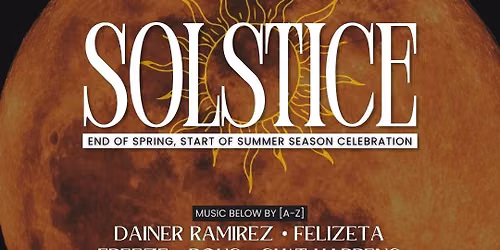 SOLSTICE Spring to Summer Celebration