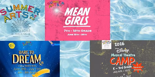 Summer Arts Registration 2026