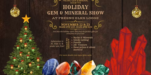 Holiday Gem & Mineral Show
