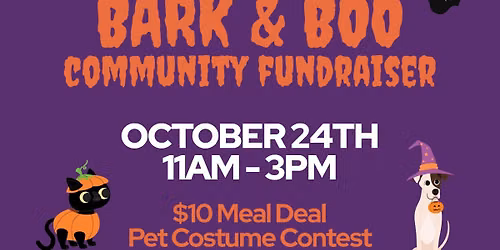 Bark & Boo Community Fundraiser 
