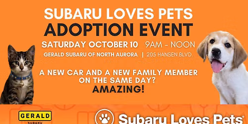 Gerald Subaru \u2013 Subaru Loves Pets