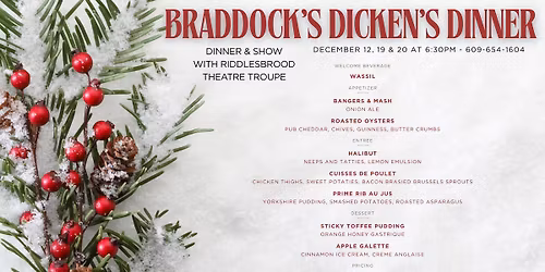 Braddock's Dicken's Show & Dinner
