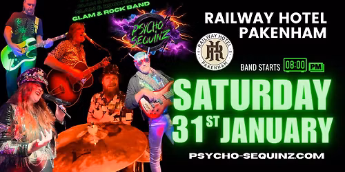 Psycho Sequinz Railway Hotel Pakenham