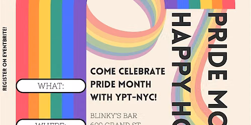 YPT-NYC Pride Month Happy Hour
