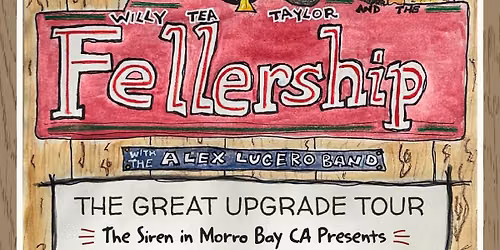 Willy Tea Taylor w\/Alex Lucero Band at The Siren Morro Bay!