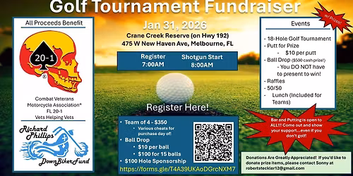 1st Annual Golf Tournament Fundraiser \ud83c\udfcc\u200d\u2642\ufe0f