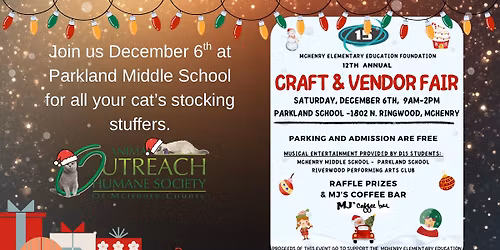 12th Annual MEEF Vendor\/Craft Show