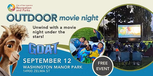 Outdoor Movie Night — FREE!