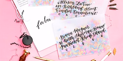 Modern Calligraphy for Beginners at The Down Low