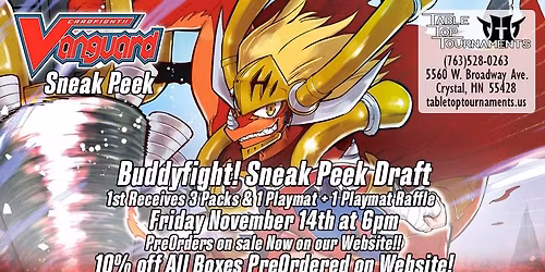 VGD Sneak Peek: Buddyfight!