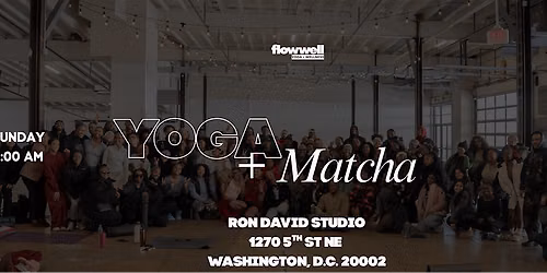 Yoga + Matcha for Mens Health Awareness Month