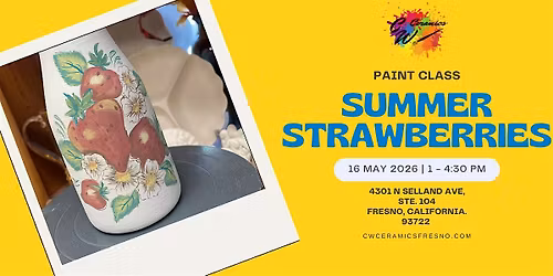 Paint Class: Summer Strawberries