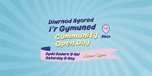 Diwrnod Agored i\u2019r Gymuned \/ Community Open Day