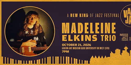 Infidels Jazz Presents: Madeleine Elkins Trio at Gibson Art Museum