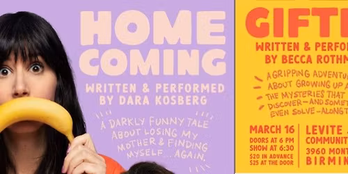 An Evening of Storytelling with Dara Kosberg & Rebecca Rothman