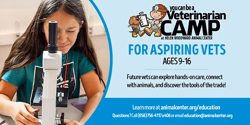 You Can Be A Veterinarian Camp