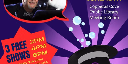 Jeff Hapke: The Bubble Magician 2PM Performance