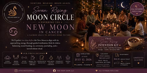 Swan Rising Circle- Under the New Moon in Cancer