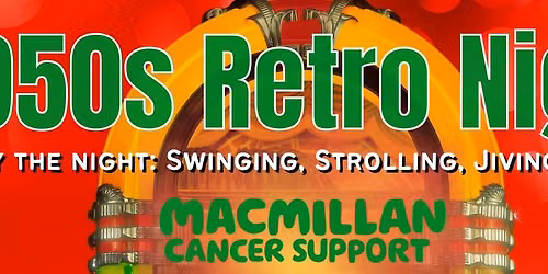 1950s Retro Night for Macmillan Cancer Support